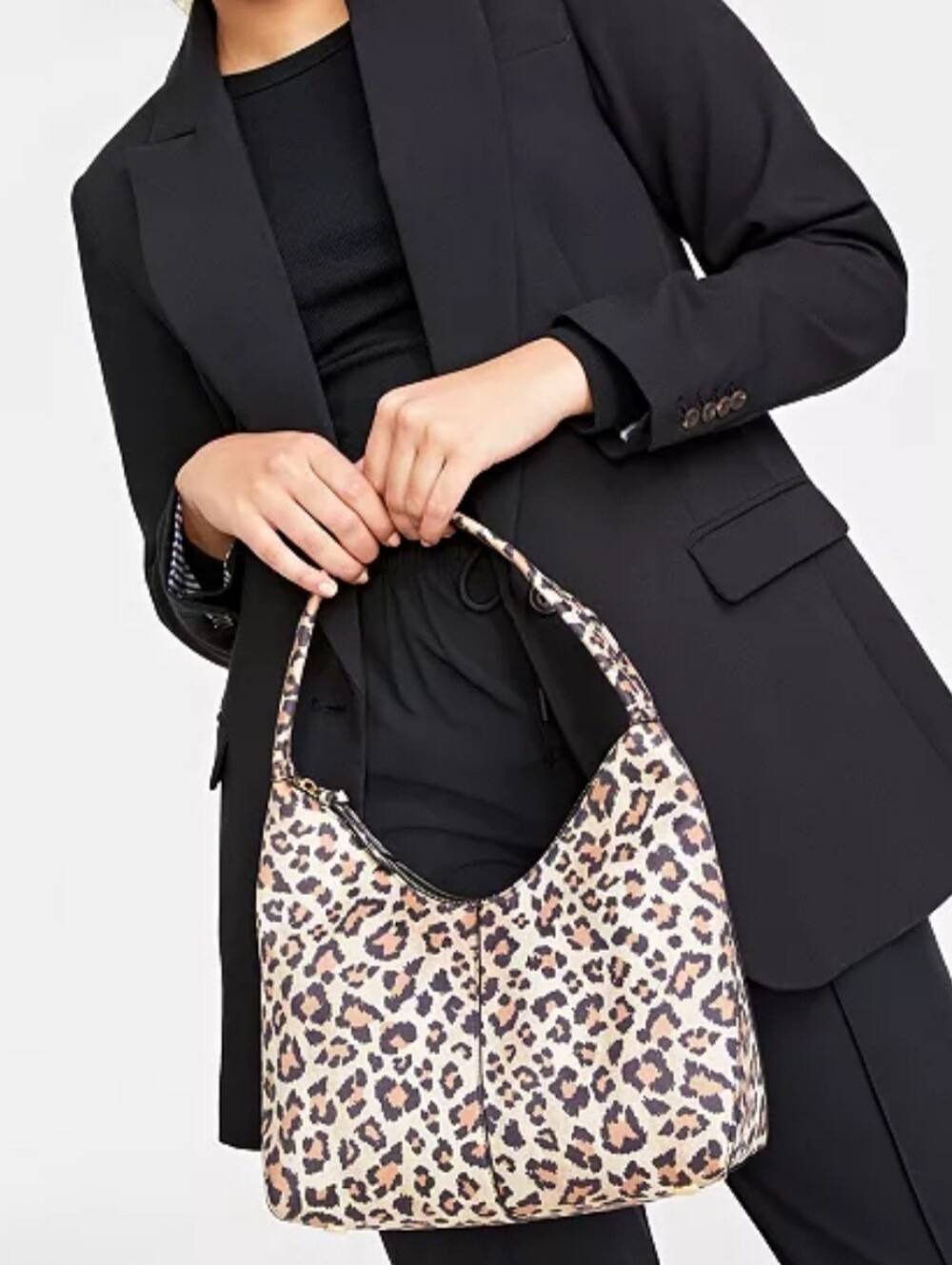 90's Style Leopard Handbag